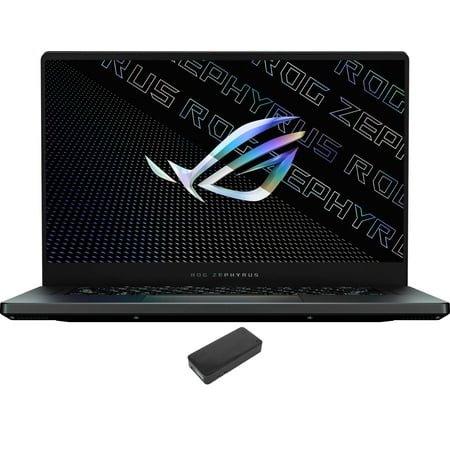 ASUS ROG Zephyrus G15 Gaming/Business Laptop (AMD Ryzen 9 5900HS 8-Core, 15.6in 165 Hz 2560x1440, NVIDIA GeForce RTX 3080, 16GB RAM, Win 10 Home) with DV4K Dock