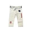 thumbnail image 4 of FLUORY Adult All Around Brazilian Jiu Jitsu BJJ Gi with Text Embroidery no Belt, 4 of 4