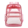 thumbnail image 2 of Clear Backpack for School,Large Heavy Duty Stadium Approved Clear Bookbag, See Through Transparent Backpacks for Travel College Work, 2 of 9