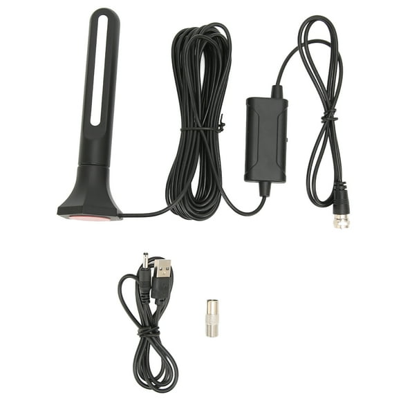 ZOUSSIQI HD Digital TV Antenna Support 4K 1080p Long 300 Miles Range Amplified HDTV Antenna for Fire TV Stick and All Older TVs EL225#01295