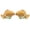 Gold Fish, variant on 2 Packs Cat Toilet Bolt Covers Decorative Ceramic Toilet Bolt Caps Cute Toilets Screw Cover Caps for Bottom of Toilets Easy Installation Bathroom Replacement Parts for Bathroom Decor(White)