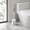 Gray-GY-clearacne, variant on Dyegold Soft Bristle Round Head Toilet Brush Long Handle Wall Mounted Bathroom Cleaner with Flexible Curved Design 20.47 in Gray