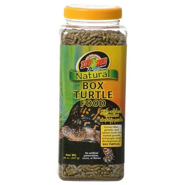 Zoo Med Natural Box Turtle Food [Reptile Tortoise Food, Reptile Supplies] 20 oz
