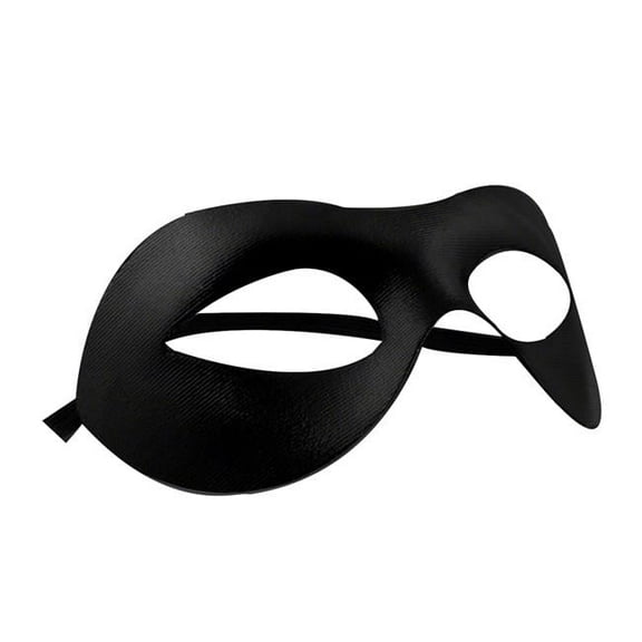 Blinkee NLCMBFM Non-Light Up Classic Matte Black Mask with Elastic Band