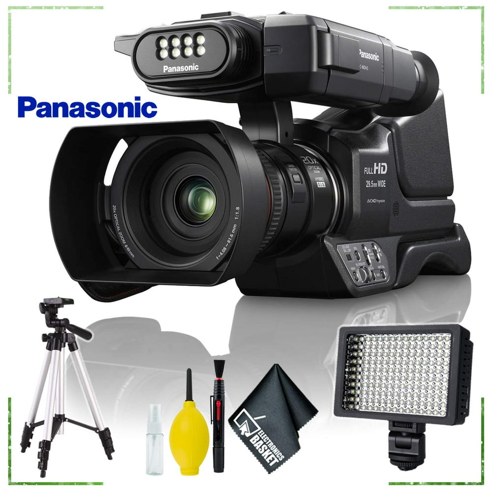 Panasonic HCMDH3 AVCHD Shoulder Mount Camcorder with LCD Touchscreen