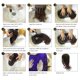 thumbnail image 4 of Peluca corta de cabello humano y fibra sintética Yinane Cosplay 20 cm, 4 of 8