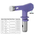 thumbnail image 2 of Unique Bargains 2 Packs Reversible Spray Tips for Airless Sprayer 211 Paint Spray Nozzle Tips Sprayer Machine Parts, Purple, 2 of 6