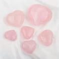 thumbnail image 5 of HOOUN Natural Pink Rose Quartz Crystal Carved Heart Shaped Healing Love Gemstone Gift-40mm, 5 of 9