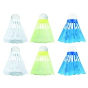 Franklin Sports 6-Pack Badminton Replacement Shuttlecocks