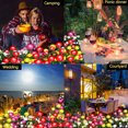 thumbnail image 4 of 5 Head LED Solar Simulation Rose Flower Solar LED Light Garden Yard Lawn Night Lamp Landscape Garden Home Decoration Flowers (yellow), 4 of 7