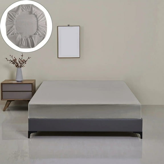 100x200x30cm mattress cover|Grey|Full Size Mattress Protector Mattress Pad 3D Air Fabric Soft Double Bed Mattress Cover Noiseless Washable For College Dorm