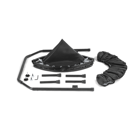 ATHLETIC WORKS 40″ FOLDABLE MINI TRAMPOLINE WITH ADJUSTABLE HANDLE
