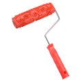 thumbnail image 4 of Uxcell Wood Pattern Painting Roller 7 inch Rubber Wood Grain Tool Embossed Paint Roller with Handle EG349T for Wall Decoration, 4 of 4