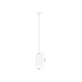 thumbnail image 2 of Designers Fountain U Turn 1 Light Matte Black Pendant, D263M-4P-MB, 2 of 4