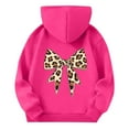 thumbnail image 4 of successthop Graphic Hoodies Toddler Girls Boys Long Sleeve Hooded with Pockets Bow Printed Casual Blouse Sizes 3-13, 4 of 4