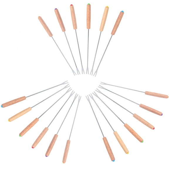 18 Pcs High Quality  Hot Pot Utensil Set With Wooden Handle Perfect For Cooking