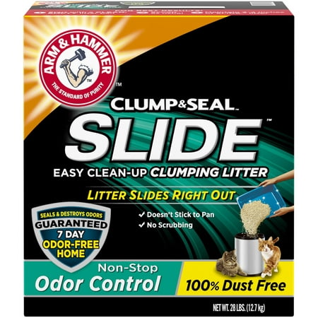 Arm & Hammer SLIDE Easy Clean-Up Litter, Non-Stop Odor Control
