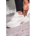 thumbnail image 4 of Tenis Sneakers con Brillo Casual para Mujer Princess White, 4 of 4