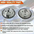 thumbnail image 7 of PANGOLIN Engine Timing Chain Kit Fit for 2011-2015 Subaru Forester BRZ Impreza WRX XV Crosstrek, 2013-2015 Scion FR-S Timing Belt Kit Engine Replace Part OE 13143AA110, 13142AA103, 13142AA090, 7 of 7
