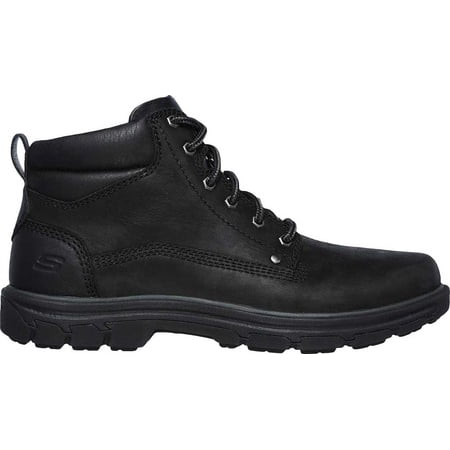 skechers men's relaxed fit segment garnet boot
