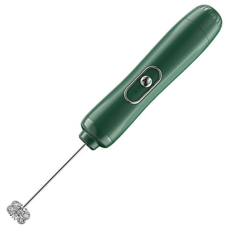 

Handheld Mixer Foamer Frother Rich Foam Easy to Store Not Picky Battery-powered Non-stick for Drinking Liquid Milk Tea Hot Chocolate