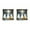C, variant on Halloween Gothic Window Wall Decals, Removable Bat Flower Stickers for Home Party Decor, Spooky Sunset Scene Decorations for Living Room, Bedroom, Office, Easy to Apply and Remove, 2 Pieces Set