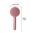 thumbnail image 4 of AuroraX Dematting Brush Flea Comb for Indoor Cats Dogs , Washable Reusable Pet Hair Removal Tool , Dog Cat Small Pet Gifts for Women, 4 of 4