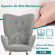 thumbnail image 2 of Silla Sillón Sofá individual Moderno Cómodo, Gris FurnitureR  Moderno, 2 of 7