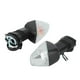 thumbnail image 3 of Lámpara De Luz De Señal De Giro Apta Para Accesorios De Modificación De Motocicleta Kawasaki Zx-6R (Blanco Y Negro) Kearding VI003157-00, 3 of 7