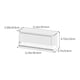 thumbnail image 3 of Caja de Exhibición Apilable para Figuras de Plástico PET, Estuche de Almacenamiento a Prueba de Polvo, Base de Exhibición Transparente para Muñecas, 30.4x12x9.4cm, Beige Negro Blanco, 3 of 7