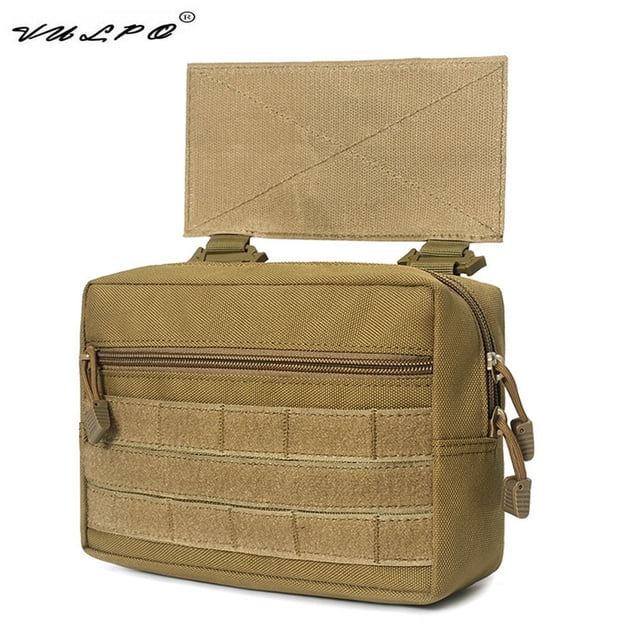 VULPO Tactical Sack Pouch Sub Abdominal Drop Down Belly Utility Bag For D3 Chest Rig MK3 Vest Hunting Accessories Bag zhangmengya LED