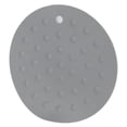 thumbnail image 5 of Round Shape Silicone Pad Kitchen AntiScald Insulation Dish Placemat for Kitchen Home(Dark Gray ), 5 of 5