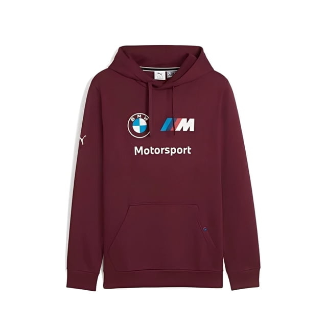 Sudadera Puma BMW MMS ESS Fleece para Hombre 621301-35 vino L
