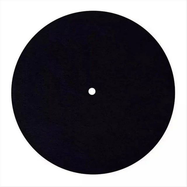 Alfombrilla para Giratorio Fieltro, Alfombrilla Antideslizante Audiophile 3mm Grosor, Alfombrilla para Tocadiscos para LP, Accesorio Repuesto Audio y Discos Vinilo