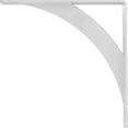 thumbnail image 4 of Ekena Millwork 2"W x 16"D x 16"H Legacy Steel Bracket, Hammered White, 4 of 13