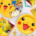 thumbnail image 2 of Pokemon Theme Party Supplies, 114Pcs Pokemon Party Tableware - Yellow Table Cloth Banner Plates Napkins Cups for Birthday Decorations, 2 of 7