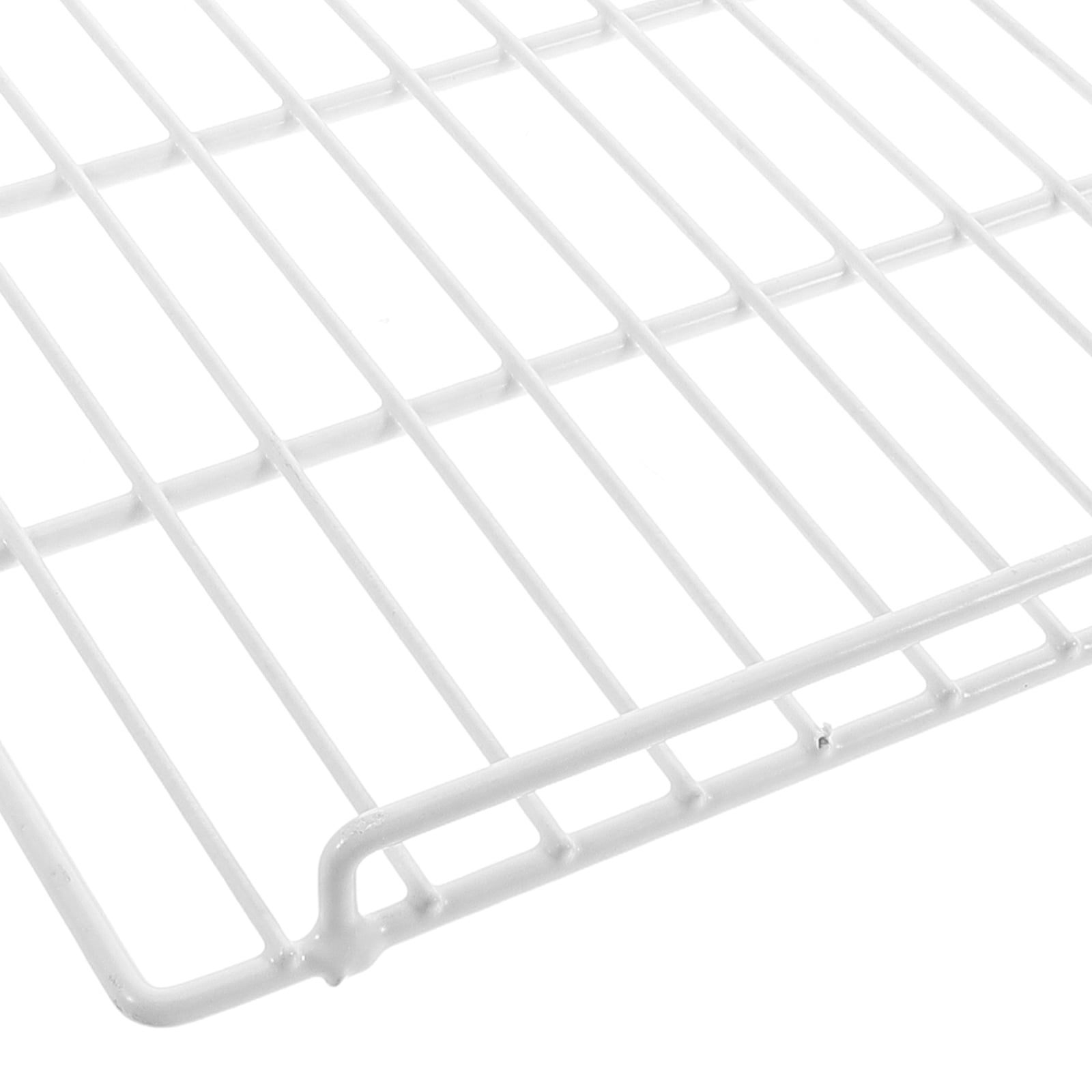 Hytrove Partition Rectangular Iron For Business Owners Retailers Refrigerator Shelf Replacement Storage 1Pcs