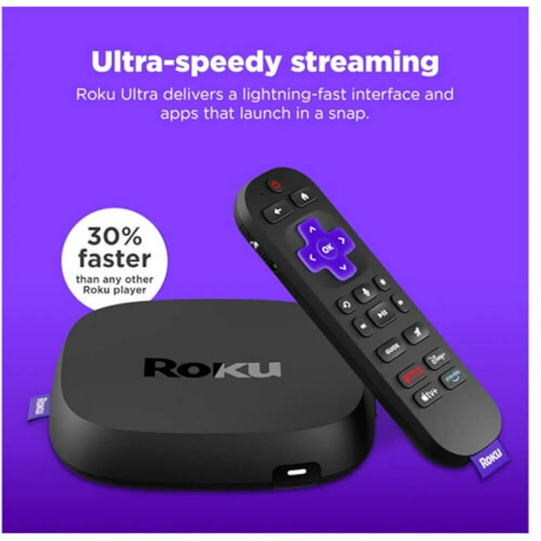Roku Ultra HD 4K HDR ストリーミングプレーヤー Amazon.com: Roku Ultra (4K/HDR/HD) Streaming Player with