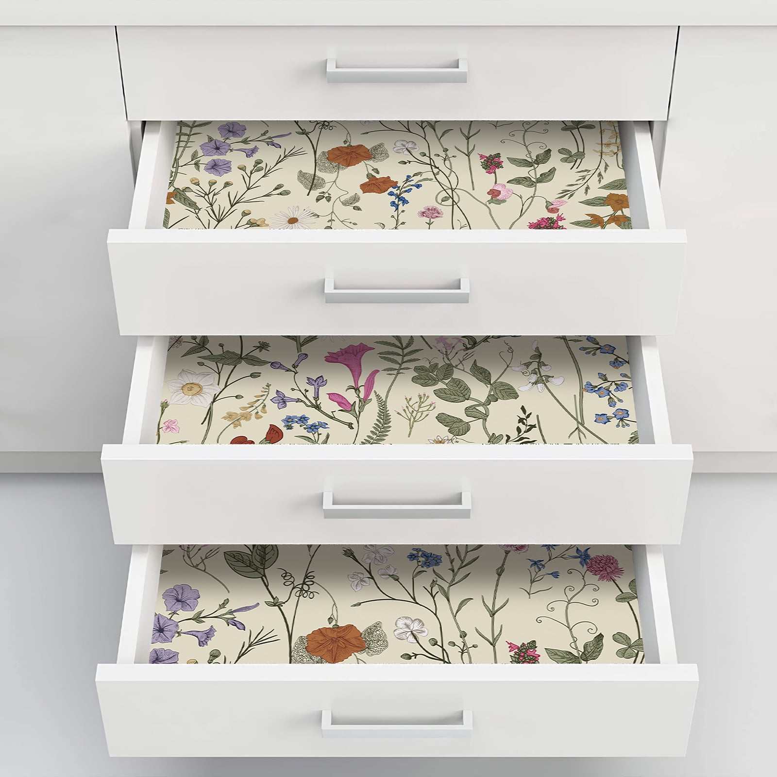Xiayi Botanical Floral Peel and Stick Wallpaper 56.7 Sq. ft