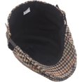 thumbnail image 7 of CoCopeaunts Beret Hat Plaid Wool Cabbie Hat Men Women Adjusted Ivy Newsboy Cap Male Female Artist Painter Autumn Winter Hat, 7 of 7