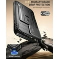 thumbnail image 3 of Poetic Revolution Case for iPhone 16 Pro Max 6.9 inch with Built-in-Screen Protector, Black, 3 of 5