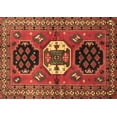 thumbnail image 1 of Ahgly Company Indoor Rectangle Persian Brown Traditional Area Rugs, 7' x 10', 1 of 4