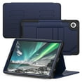 thumbnail image 7 of Business-Style Case for Samsung Galaxy Tab A9 (SM-X110) Tablet 8.7" (2023), Heavy-Duty Case with Magnetic Stand /Card Slots /Auto Sleep Wake Function, PU Leather Protective Folio Cover, Navyblue, 7 of 7