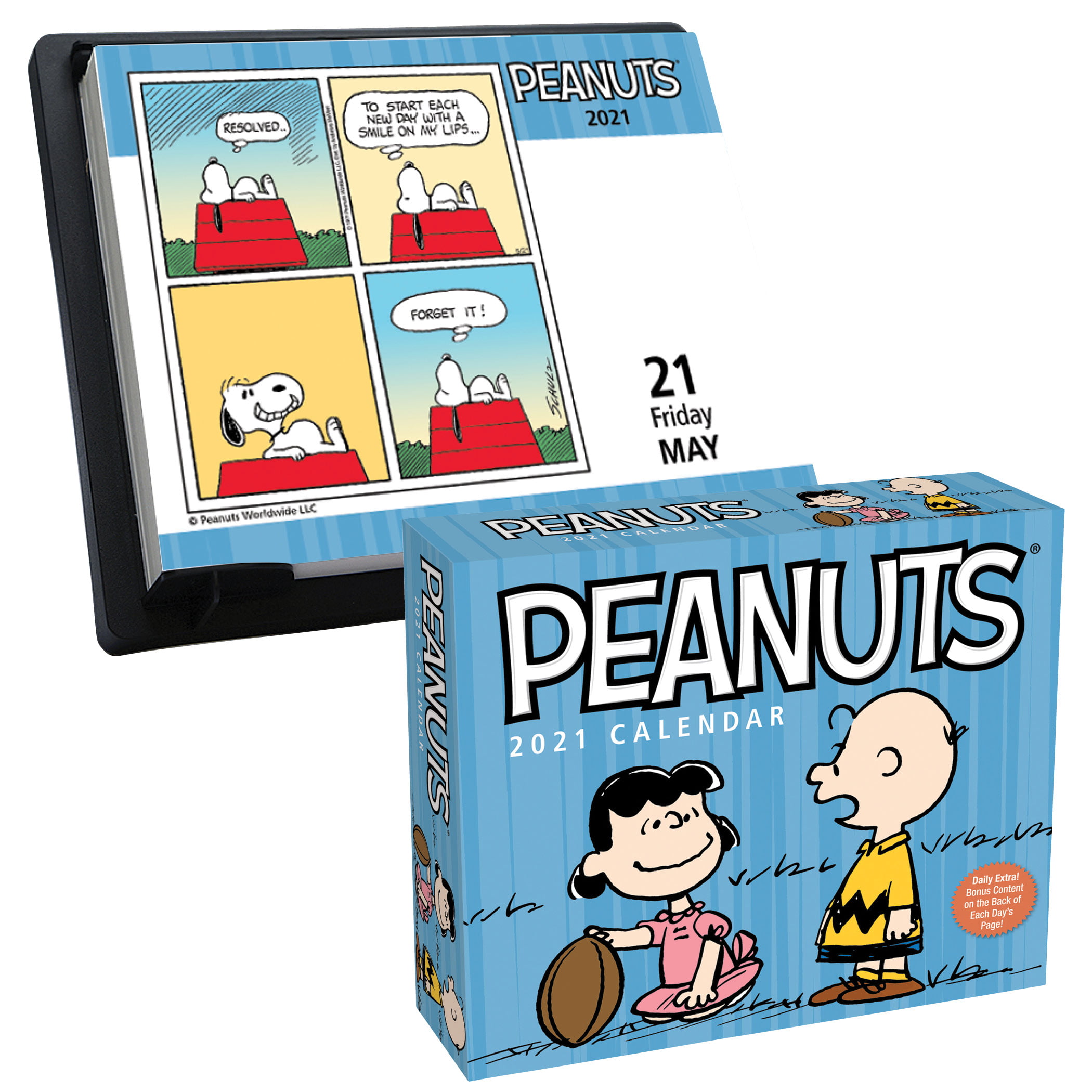 Peanuts 2020 Calendar Snoopy Charlie Brown Gang Monthly New Twelve Months 