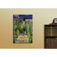 thumbnail image 2 of wall26 The Artist's Garden at Vetheuil by Claude Monet - Canvas Print Wall Art Famous Oil Painting Reproduction - 12" x 18", 2 of 3