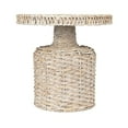 thumbnail image 6 of Bloomingville Hand-Woven Water Hyacinth Table, Whitewashed, 6 of 6