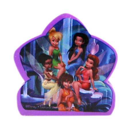 Tinkerbell Erasers - Disney Fairies Group Portrait Violet Colored Eraser
