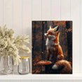 thumbnail image 2 of Qisvanset 12x16 Inch 2D Flat Framed Canvas Art, Isaiah Pink Floral Coastal Cowgirl Coquette Dorm Home Wall Gift, 2 of 5