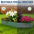 thumbnail image 5 of Easy-Assembly Galvanized Steel Raised Garden Bed Kit – Modular, Rust-Resistant Outdoor Planter, Perfect for Homegrown Vegetables, Herbs and Flowers, 5 of 8