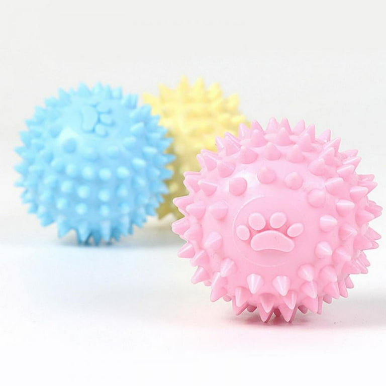 Balls for Dogs Small Fetch Balls for Dogs Rubber Cute Colors TPR